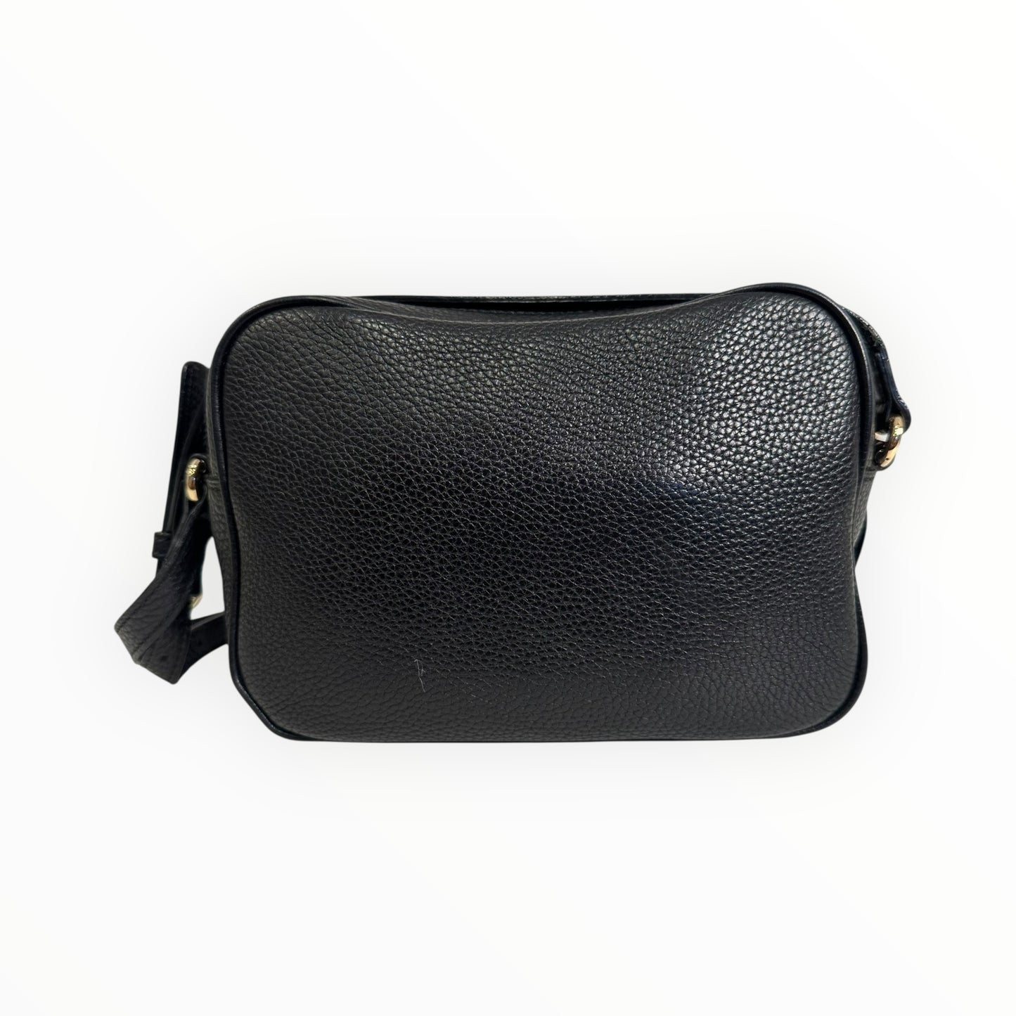 Gucci Pebbled Calfskin Small Soho Disco Bag Black