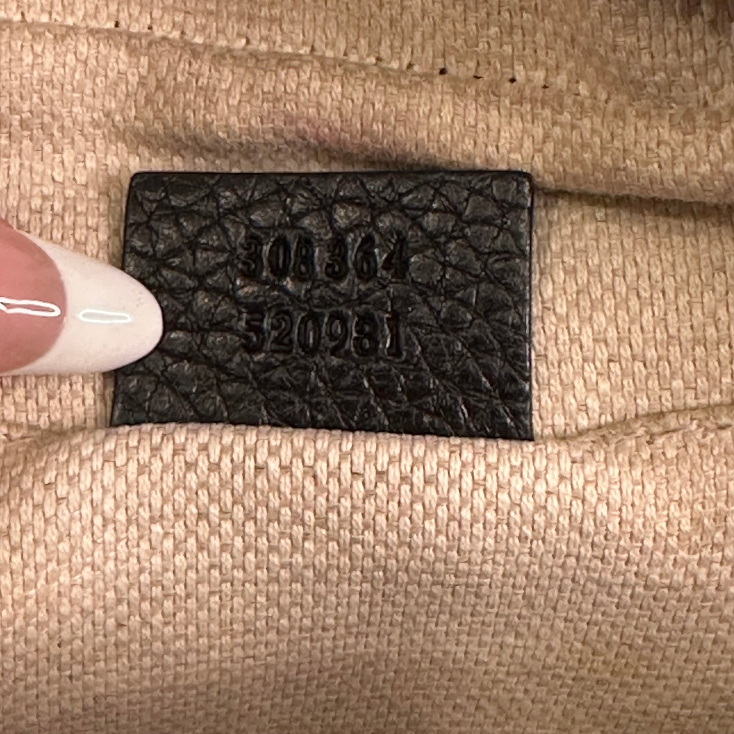Gucci Pebbled Calfskin Small Soho Disco Bag Black