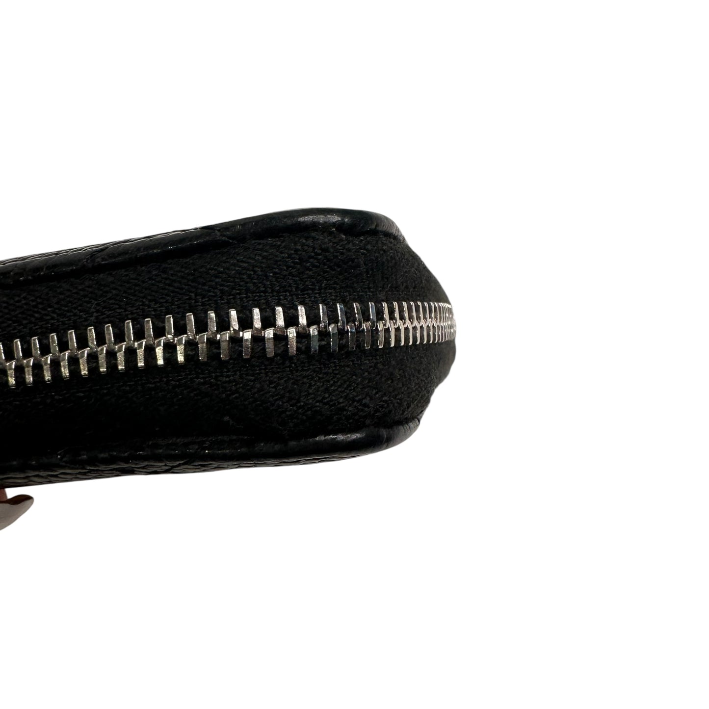 Chanel Caviar Quilted Zip Coin Purse Black