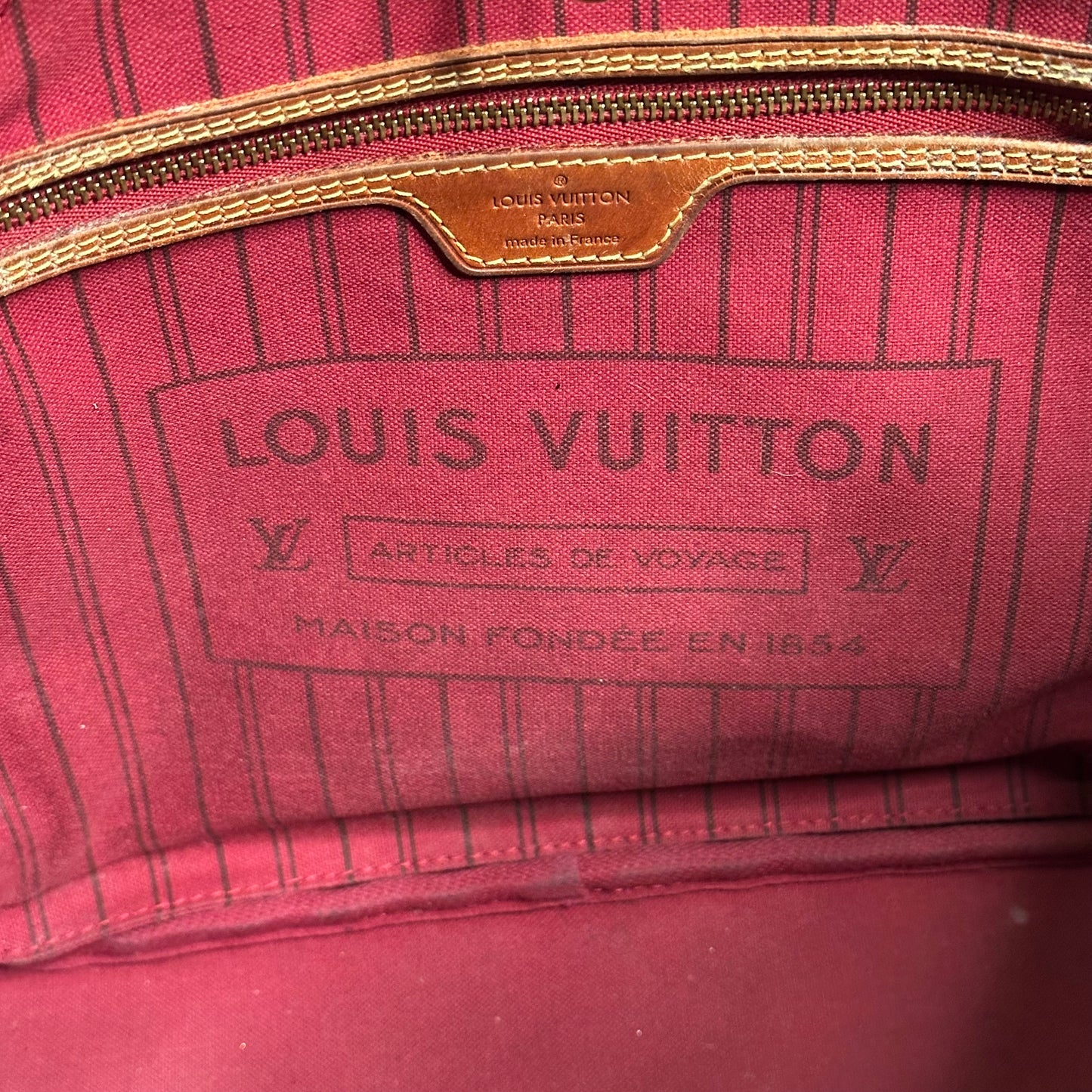 Louis Vuitton Monogram Canvas Neverfull MM Tote