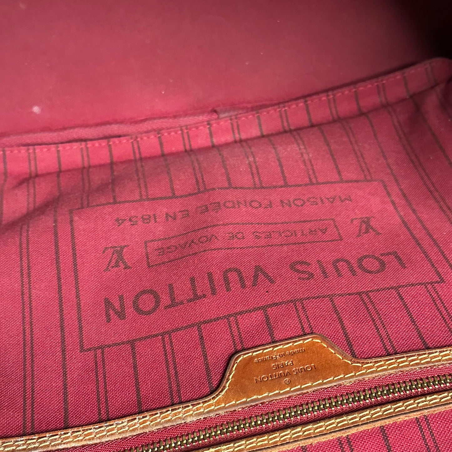 Louis Vuitton Monogram Canvas Neverfull MM Tote