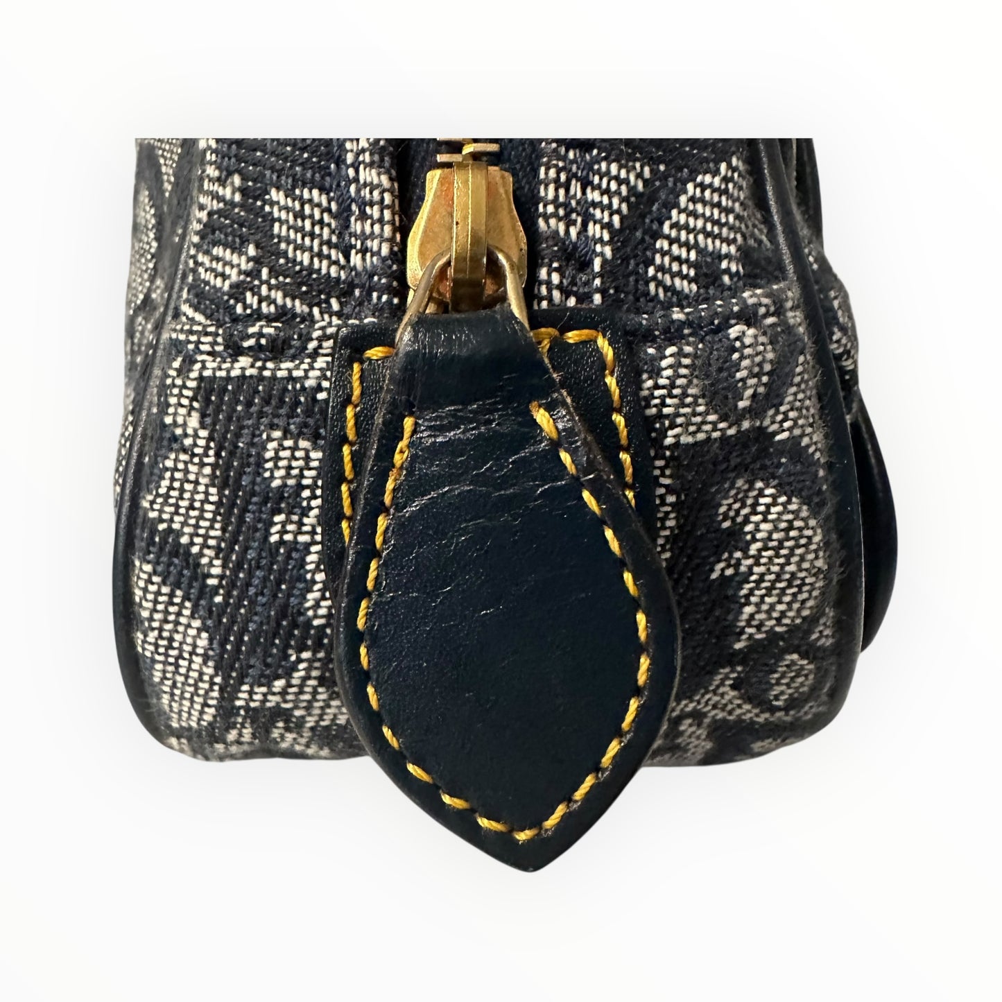 Christian Dior Vintage Diorissimo Mini Double Saddle Bowler Bag