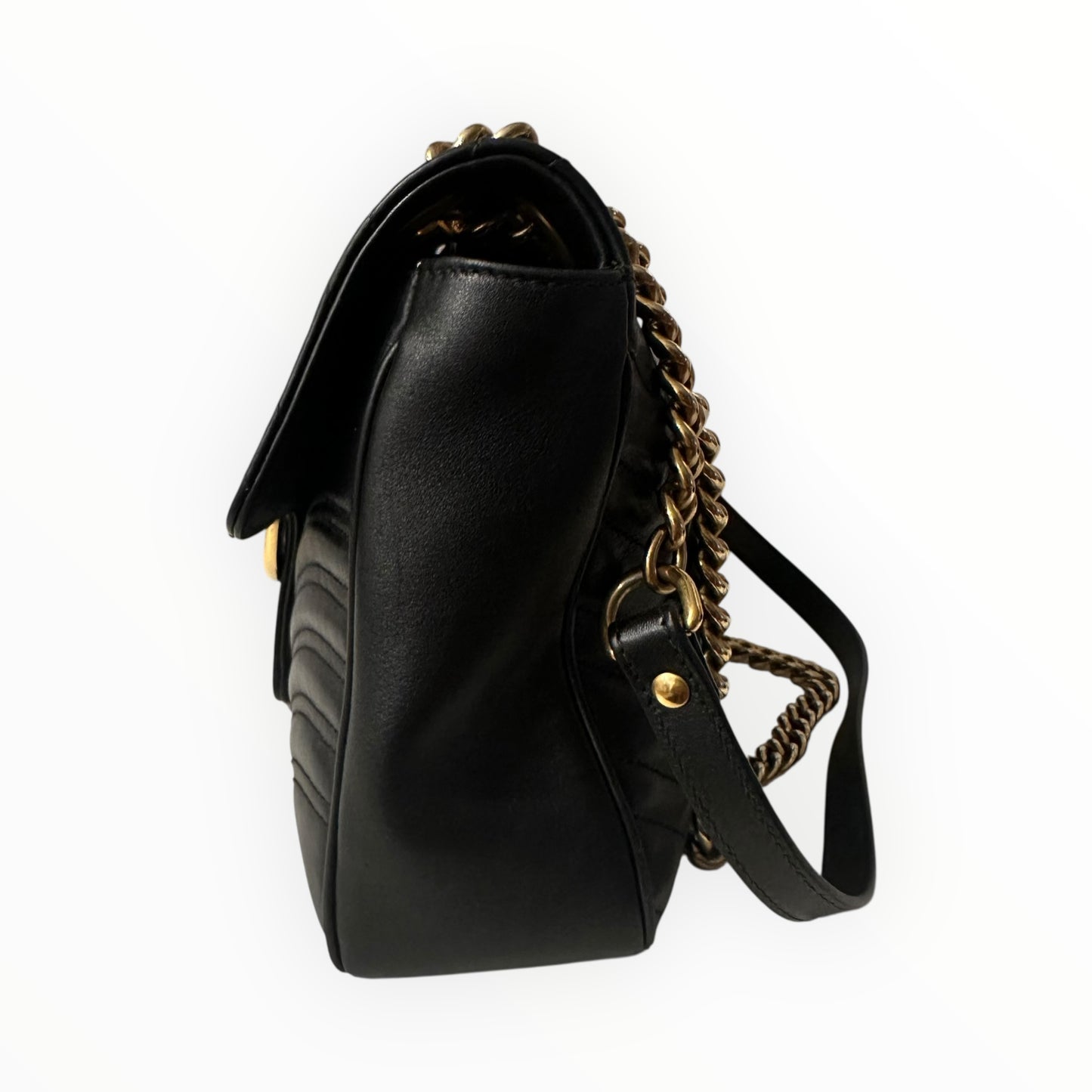 Gucci GG Marmont Medium Matelasse Leather Shoulder Bag