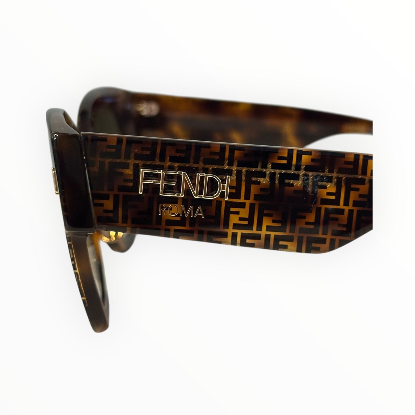 Fendi Roma Havana Acetate Sunglasses