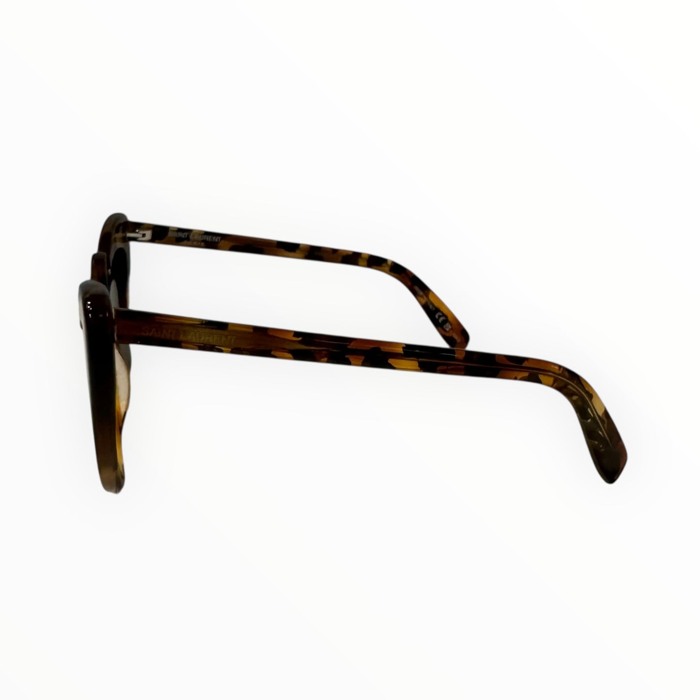 Saint Laurent Lulu SL181 Heart-Frame Sunglasses – Tortoise Acetate