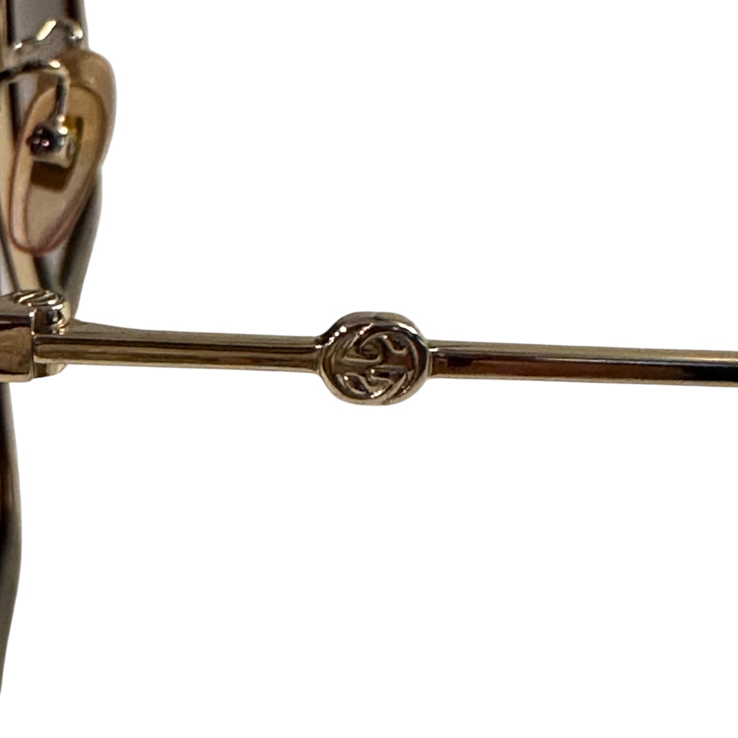 Gucci GG0106S Oversized Square Sunglasses – Tortoise with Gold Metal Accents