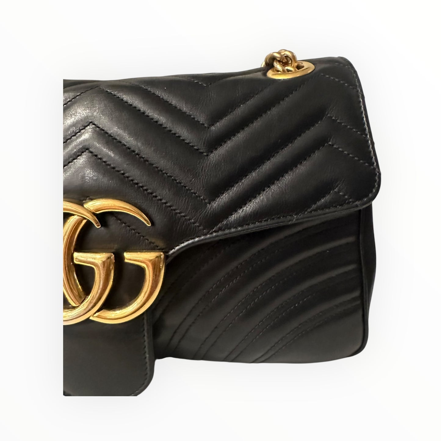 Gucci GG Marmont Medium Matelasse Leather Shoulder Bag