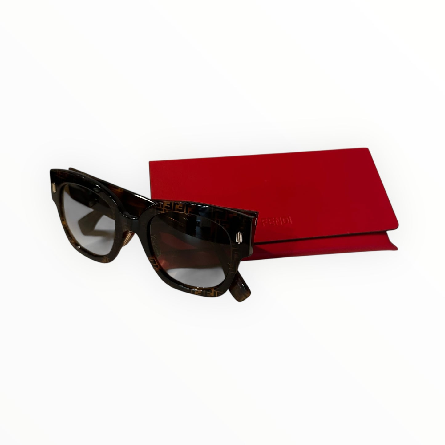 Fendi Roma Havana Acetate Sunglasses