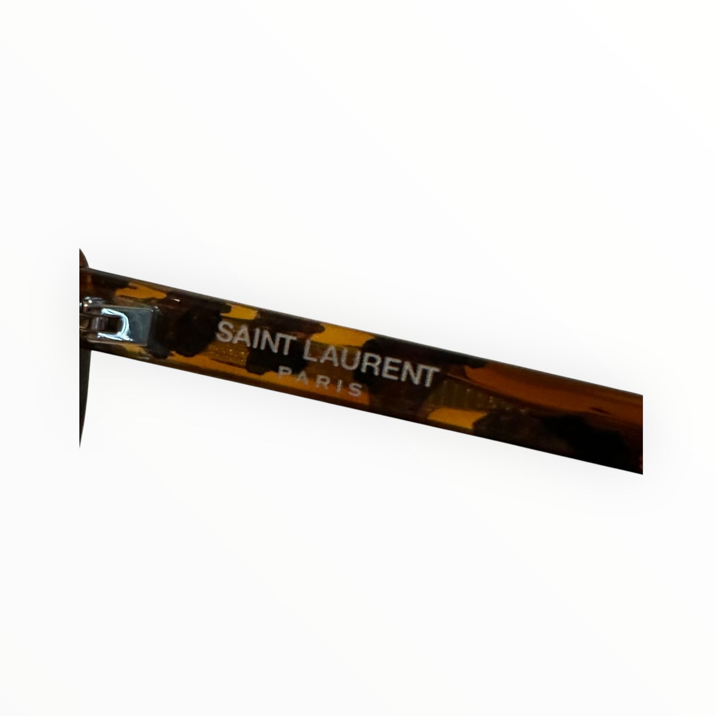 Saint Laurent Lulu SL181 Heart-Frame Sunglasses – Tortoise Acetate