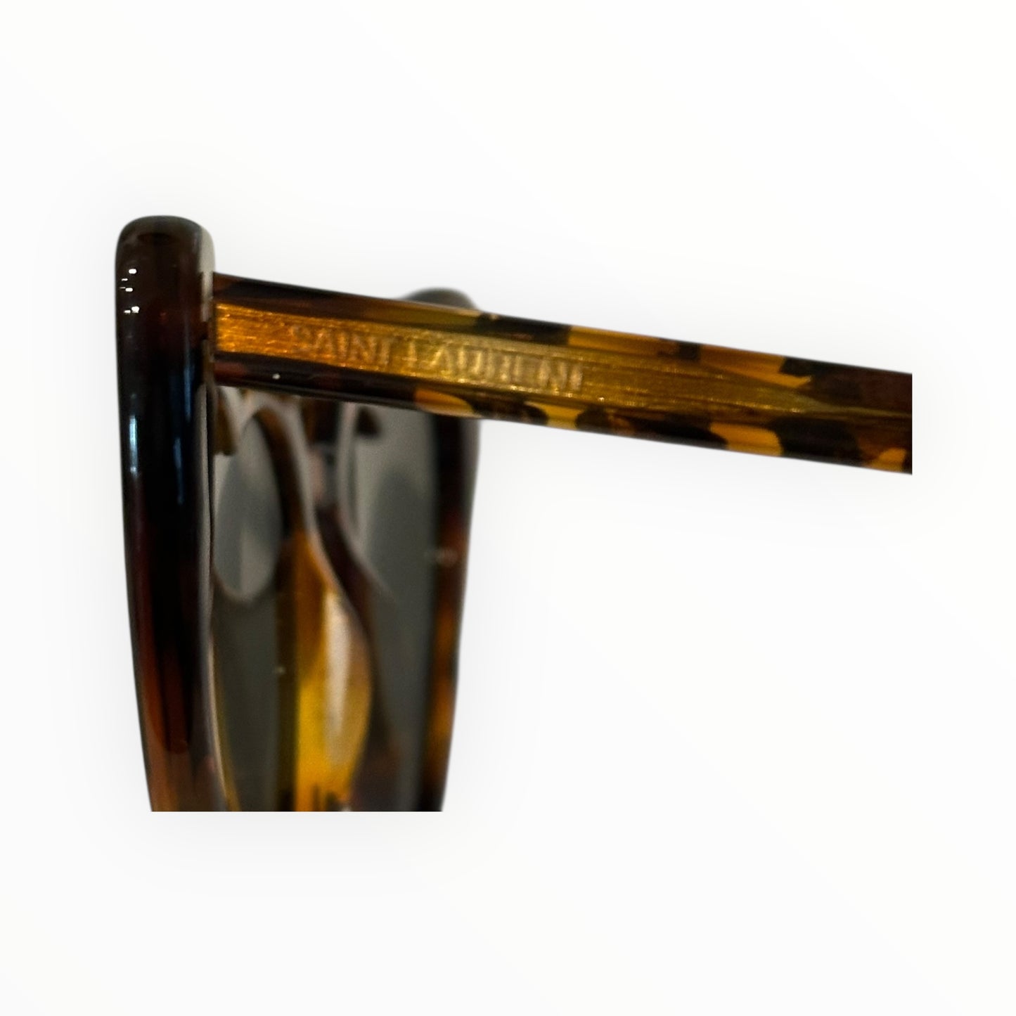 Saint Laurent Lulu SL181 Heart-Frame Sunglasses – Tortoise Acetate