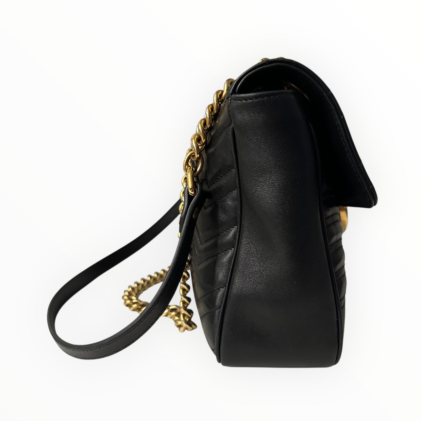 Gucci GG Marmont Medium Matelasse Leather Shoulder Bag